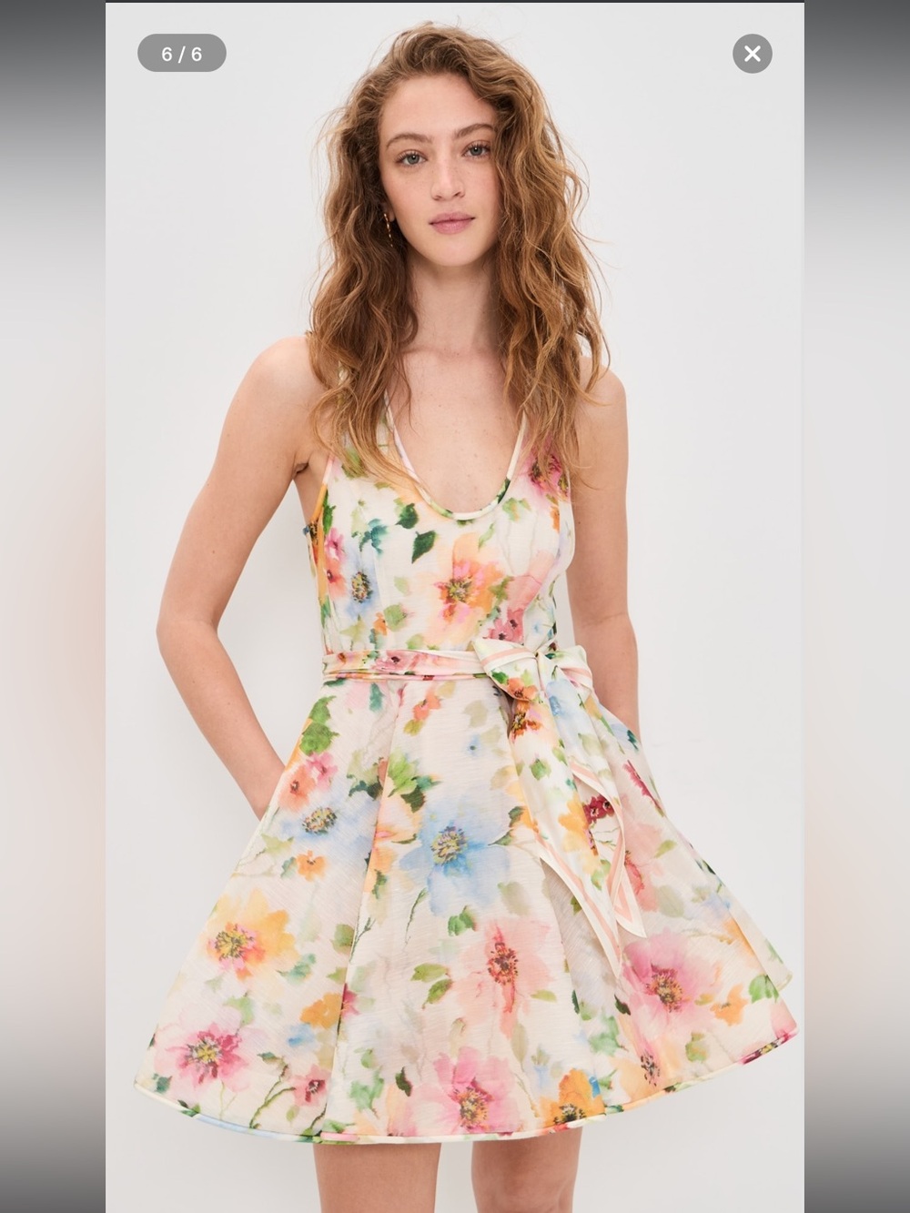 Zimmermann Alchemy Racer Mini Dress - NWT - AU2/US8